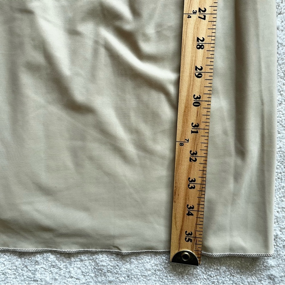 SPANX by Sara Blakely TANK SHAPEWEAR TAN SLIP DRESS XL SLIMMING UNDERGARMENT - Picture 7 of 8